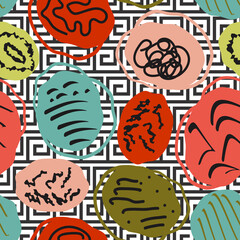 geometric seamless pattern