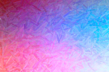 Fototapeta na wymiar Abstract illustration of blue, pink, purple Long brush Strokes Pastel background