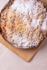 cooking of homemade pie