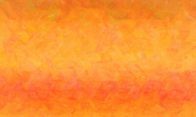 Brown, yellow and red wax crayon background, digitally created.