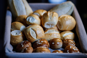 sophisticated breakfast table