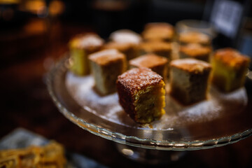 sophisticated breakfast table