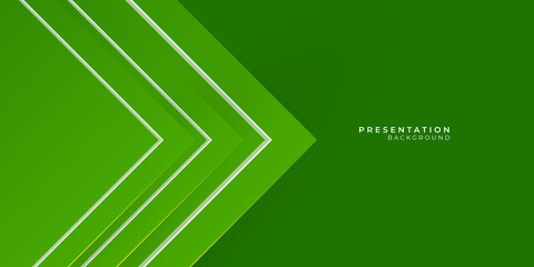 High contrast white and green glossy stripes. Abstract tech graphic banner design. Vector corporate background