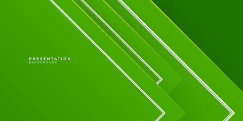 Abstract green eco arrows background for presentation design with blank space