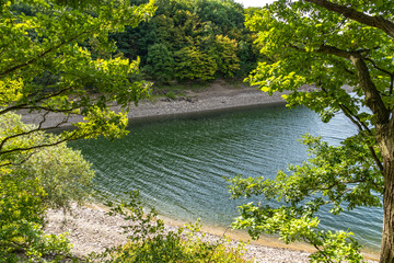 Drohnenflug am Ruhrstausee