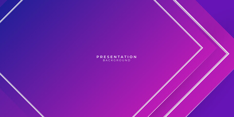 Modern pink purple abstract background with lines and square shape gradation color. 