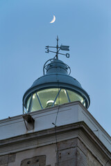 Fototapeta na wymiar Punta Silla Lighthouse, San Vicente de la Barquera, Cantabrian Sea, Cantabria, Spain, Europe