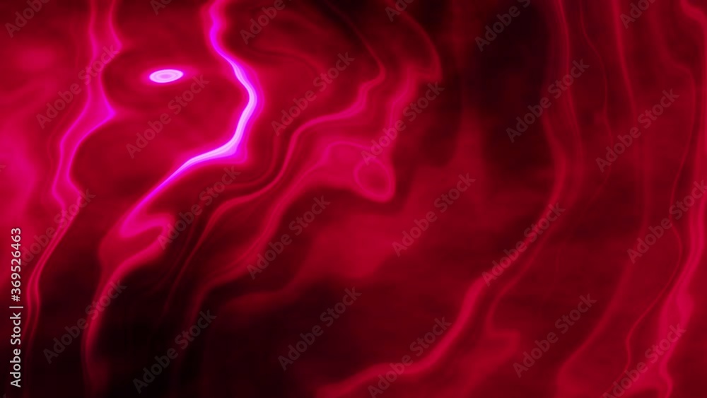 Poster abstract mysterious pink red energy flare wave swirl motion animation background. seamless loop 4k v