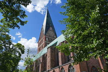 evangelisch lutherische Hauptkirche St. Johannis in Lüneburg, Lüneburg, 
Sankt Johannis am Sande,...
