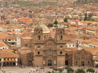 Fototapeta na wymiar Catedral de Cusco, Perú