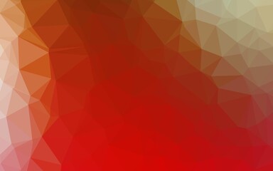 Light Green, Red vector abstract mosaic background. Brand new colorful illustration in with gradient. Textured pattern for background.