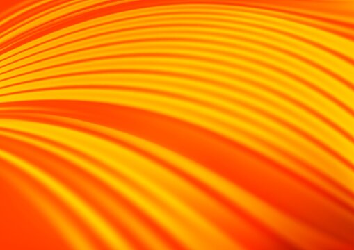 Light Orange vector blurred and colored template. Colorful illustration in abstract style with gradient. The elegant pattern for brand book.