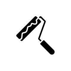 paint roller icon vector illustration design