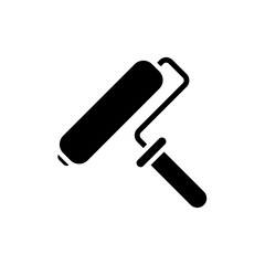 paint roller icon vector illustration design