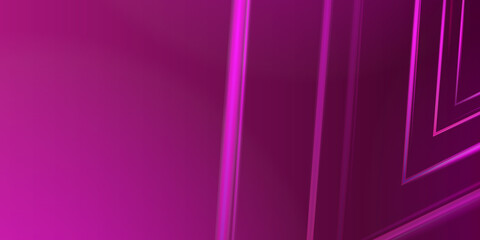 Abstract background with red pink shiny light lines. illustration technology.