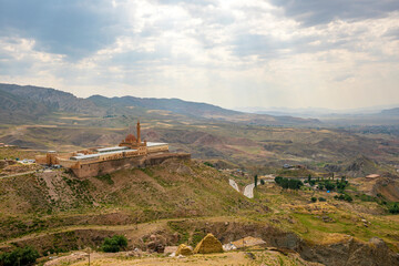 the scenic view of Ishak Pasha Palace is a semi-ruined palace and administrative complex located in...
