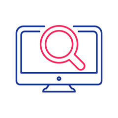 Find, Search icon, Search Computer sign