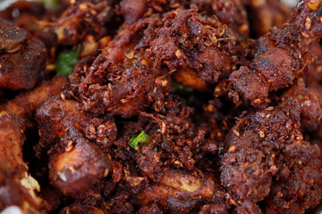 Spicy & Tasty Indian Style Chicken Fry , Chicken Fry Recipe