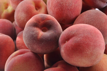 Ripe peach is a natural fruit for health