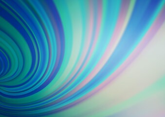 Light BLUE vector blurred shine abstract template. Modern geometrical abstract illustration with gradient. A new texture for your design.