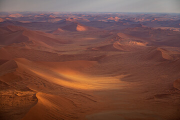 Fototapeta na wymiar Aerial view of Namib Desert, Namibia