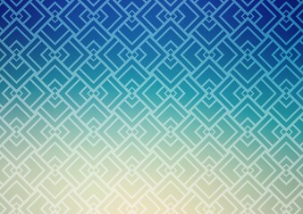 Fototapeta premium Light Blue, Yellow vector texture with colored lines. Lines on blurred abstract background with gradient. Pattern for business booklets, leaflets.