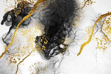 Transparent creativity. Abstract clouds -ART. Masterpiece of designing art. Inspired by the sky, as well as steam and smoke. Ink colors are amazingly bright, luminous, translucent, free-flowing.