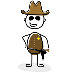 Strichm&auml;nnchen im Comic Design als ver&auml;nderbare Vektor Datei. Verwendbar f&uuml;r Plakate, Poster, Logos oder Pr&auml;sentationen. Berufe f&uuml;r Beispielbilder.