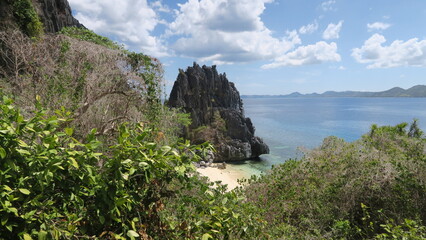 view of the coast of the sea