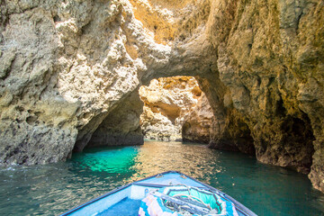 Cliffs in Ponta da Piedade , Algavre,  Portugal