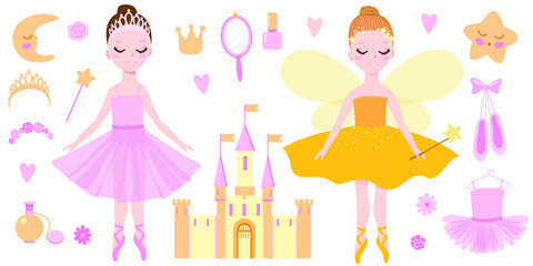 ballet fairy set with accessories © Katerin_vin