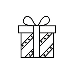 present icon illustration isolated vector