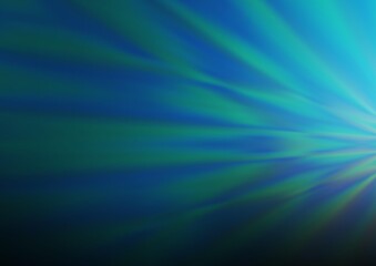 Light BLUE vector blurred shine abstract template. Modern geometrical abstract illustration with gradient. The background for your creative designs.