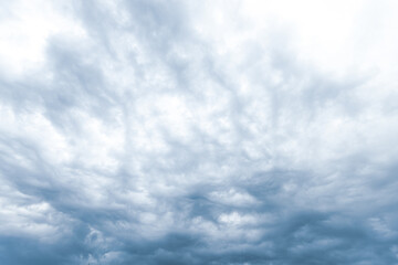 Cloudy sky. Stormy dark sky.