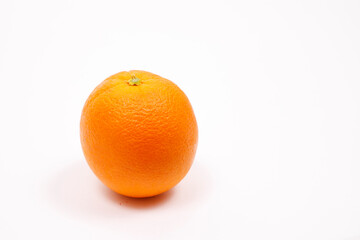 orange on white