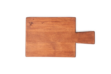 Cutting board isolated on white background