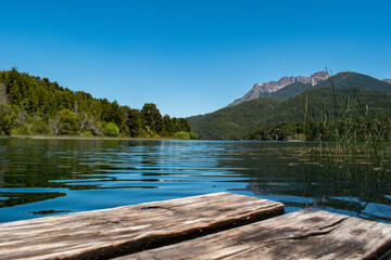 Obraz premium lake in the mountains