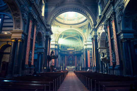 Brompton Oratory, Roman Catholic Church, South Kensington, SW7, London, UK