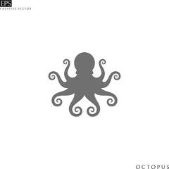Octopus. Vector illustration