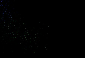 Dark Blue, Green vector sketch pattern.