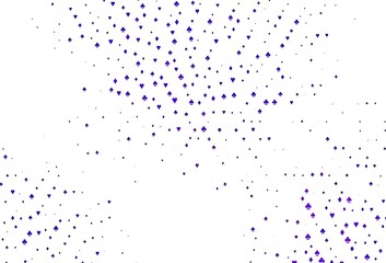 Light Purple, Pink vector layout with elements of cards.