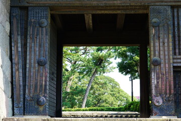 小田原城の常盤木門