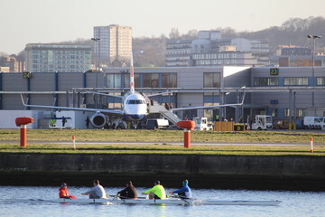 Obraz premium British Airways at London City