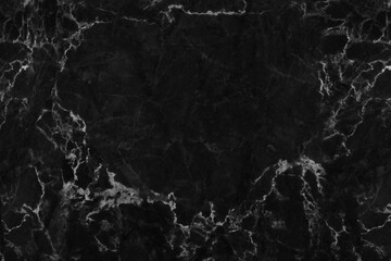 Black marble natural pattern for background, abstract natural marble black and white