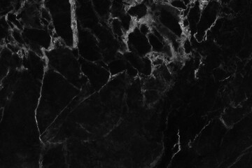 Black marble natural pattern for background, abstract natural marble black and white