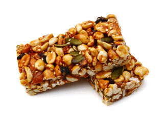 Gozinaki - traditional Georgian confection made of caramelized nuts