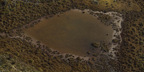 General Lago Pequeño en una Montaña