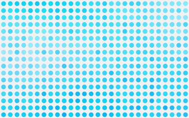 Light BLUE vector layout with circle shapes. Glitter abstract illustration with blurred drops of rain. Design for business adverts.