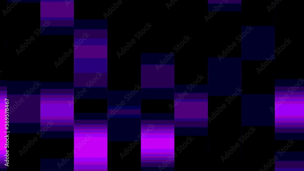 Aufkleber wide vertical lines with flicker and gradient effect, 3d rendering. computer generated abstract tech