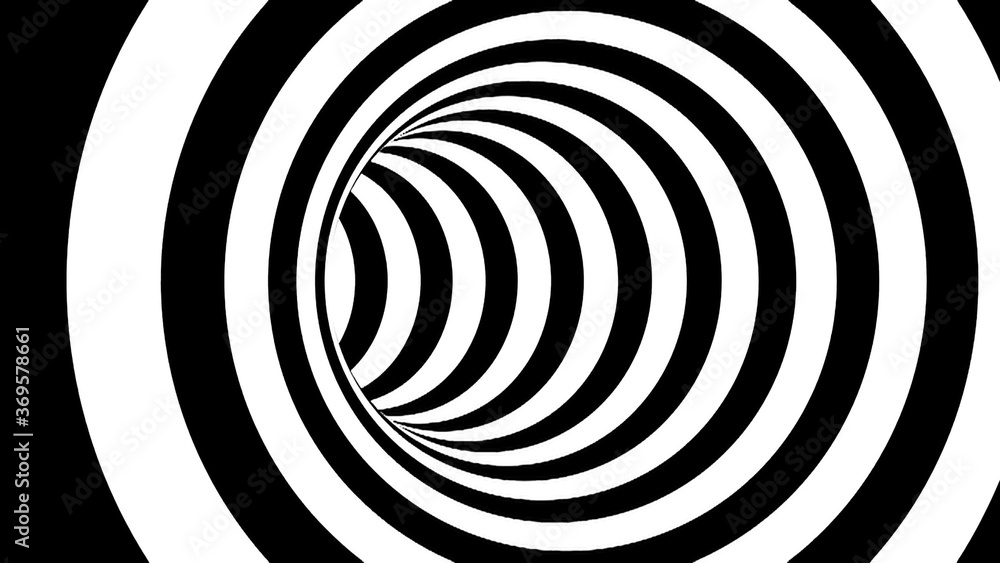 Poster black and white stripes. computer generated abstract background, 3d rendering backdrop